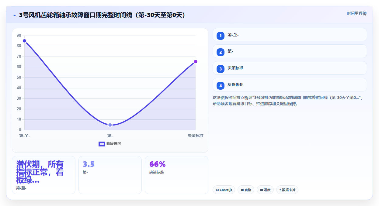 能源行业bi平台分析风电设备振动数据预测故障窗口期