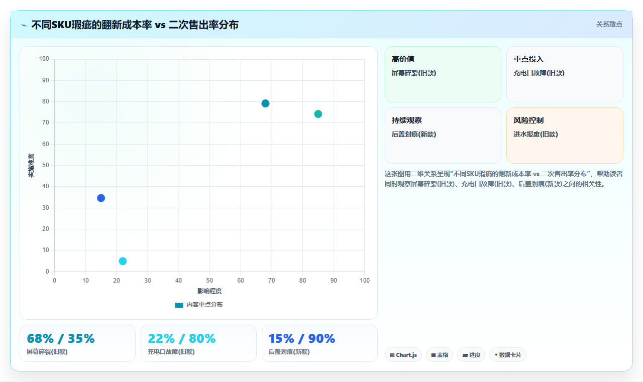 电商库存退货库存的翻新决策树：修、卖、捐、毁