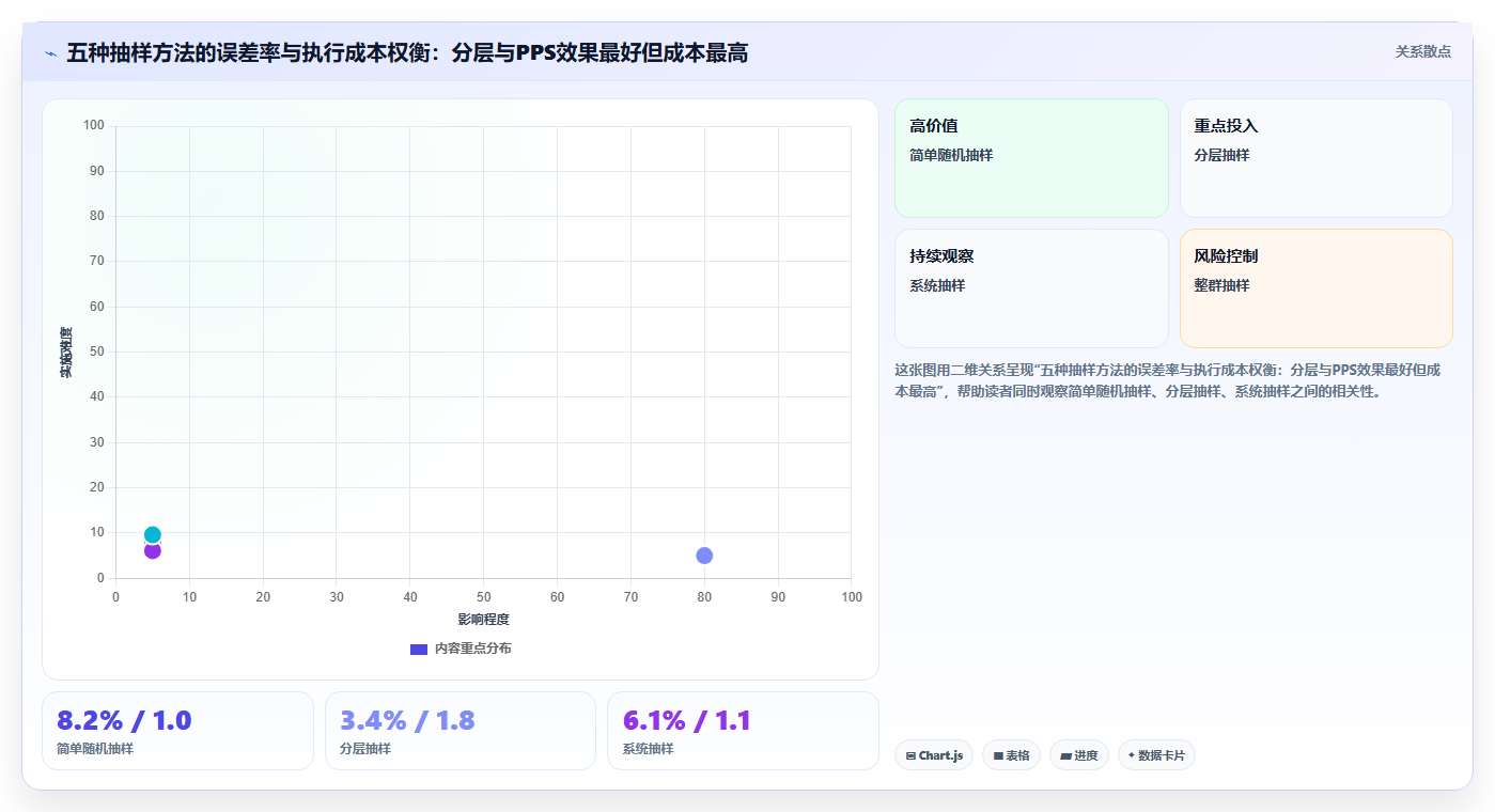 数据分析抽样方法，各类抽样技术对比