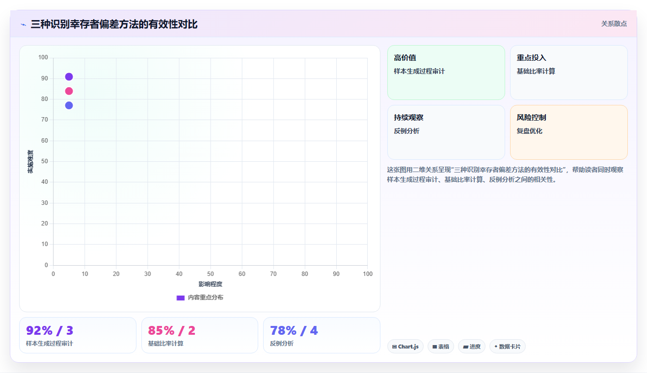 数据分析中的幸存者偏差 只看到成功者的陷阱