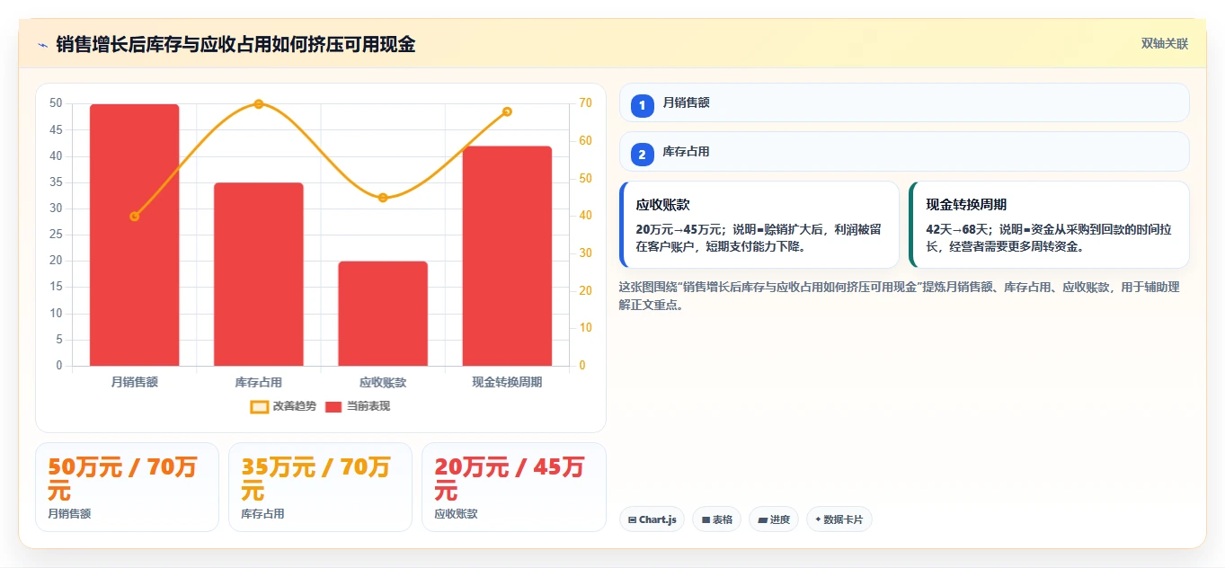 经营报表模板：个体老板进阶教程：围绕现金流建立提升汇报效率闭环