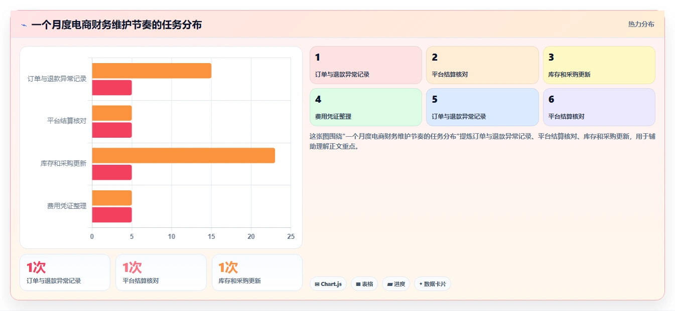 电商怎么做账和报税：个体商家增长版路线：首次建账从准备、执行到复盘