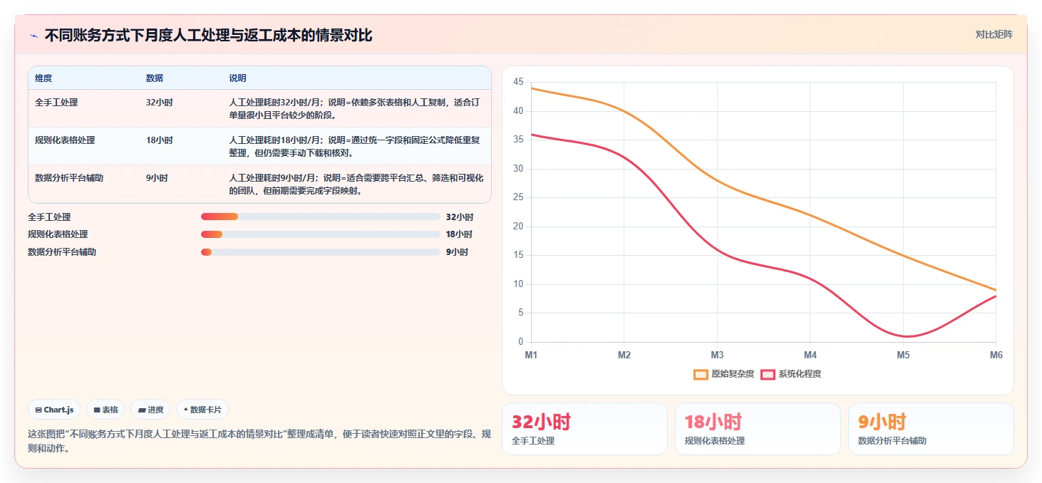 电商怎么做账和报税：财务人员成本视角：跨境业务如何避免平台账单看不懂