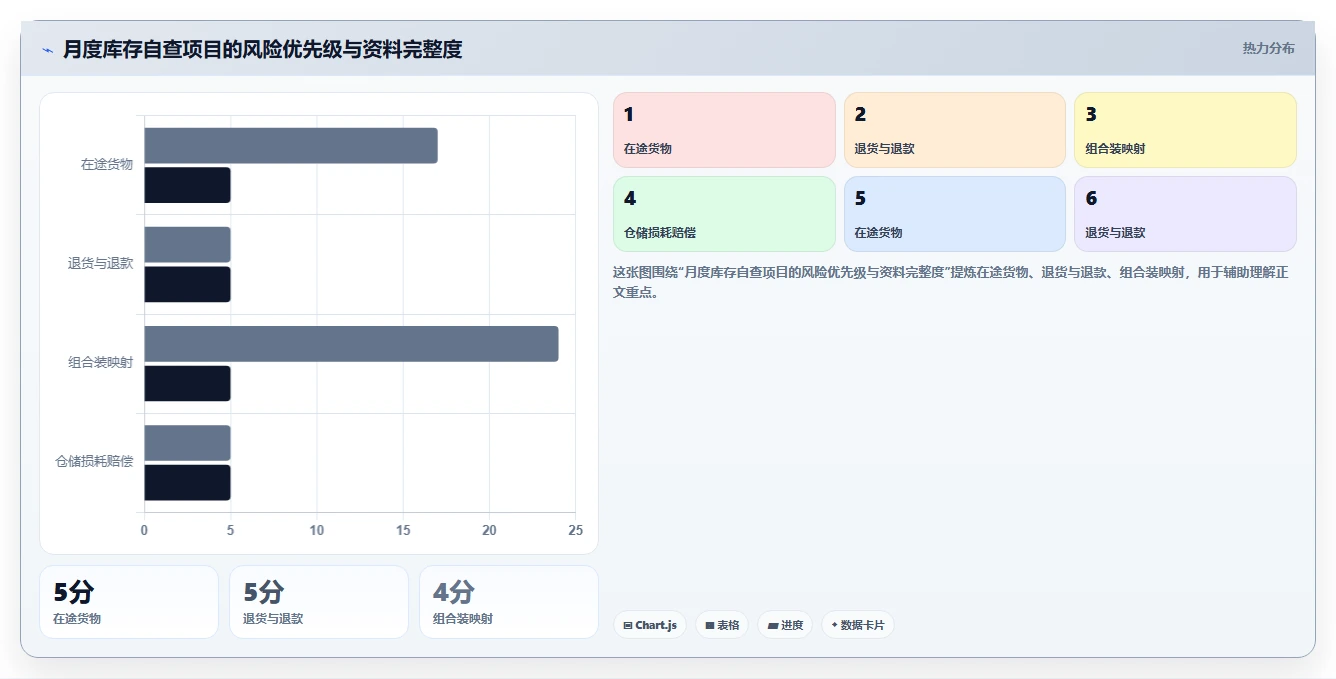 电商怎么做账和报税：跨境卖家自查表：库存核算最容易出现的申报易漏项