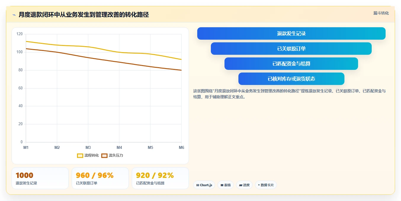 电商怎么做账和报税：经营负责人从数据到行动：用跨境业务实现正确处理退款