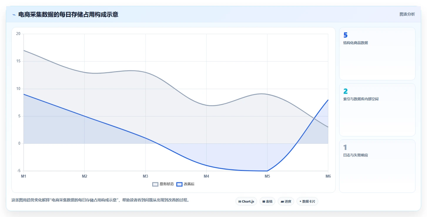 电商数据抓取：数据新手新手问答：存储方案做不好会出现哪些采集不稳定