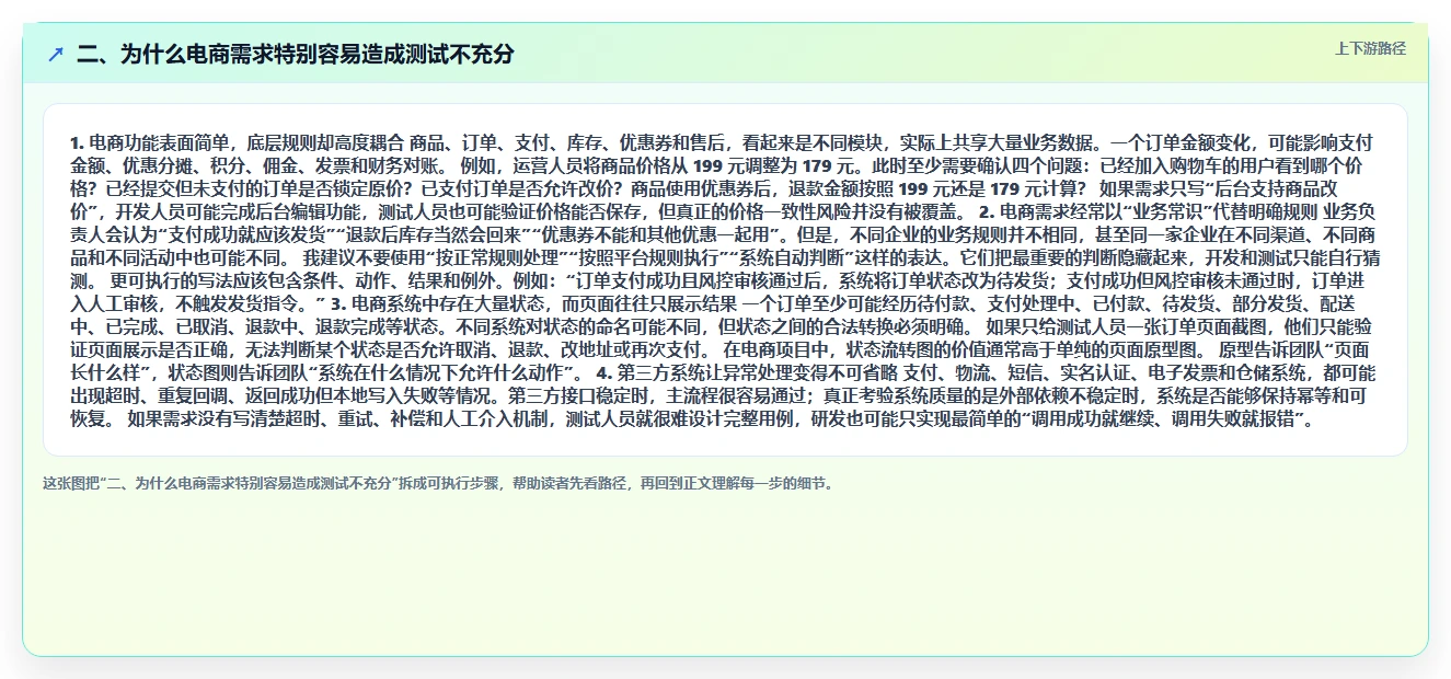 二、为什么电商需求特别容易造成测试不充分