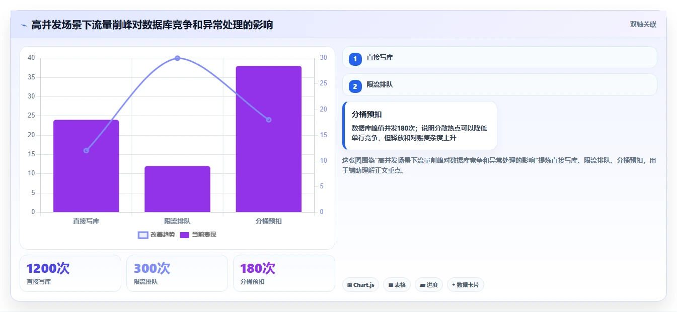 数据库存：项目经理一页讲清：并发扣减与保证扣减一致性的关系