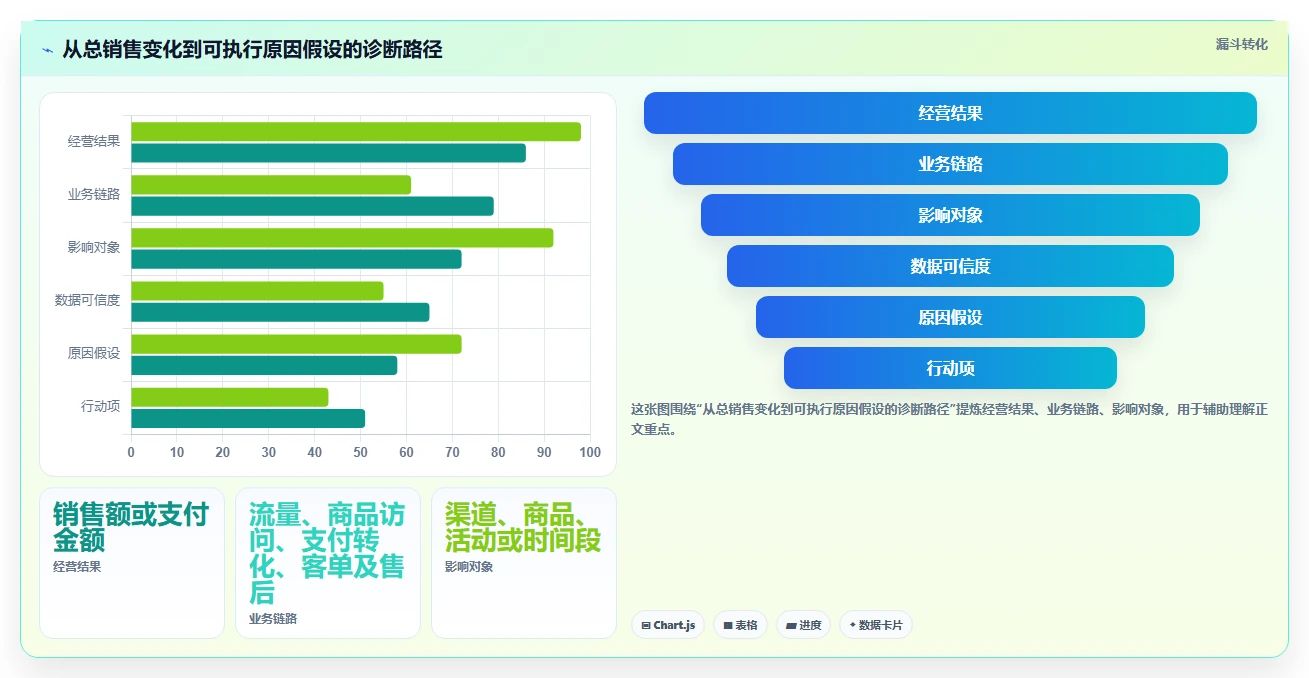 电商数据运营从0到1：经营复盘的自动化方案与操作要点