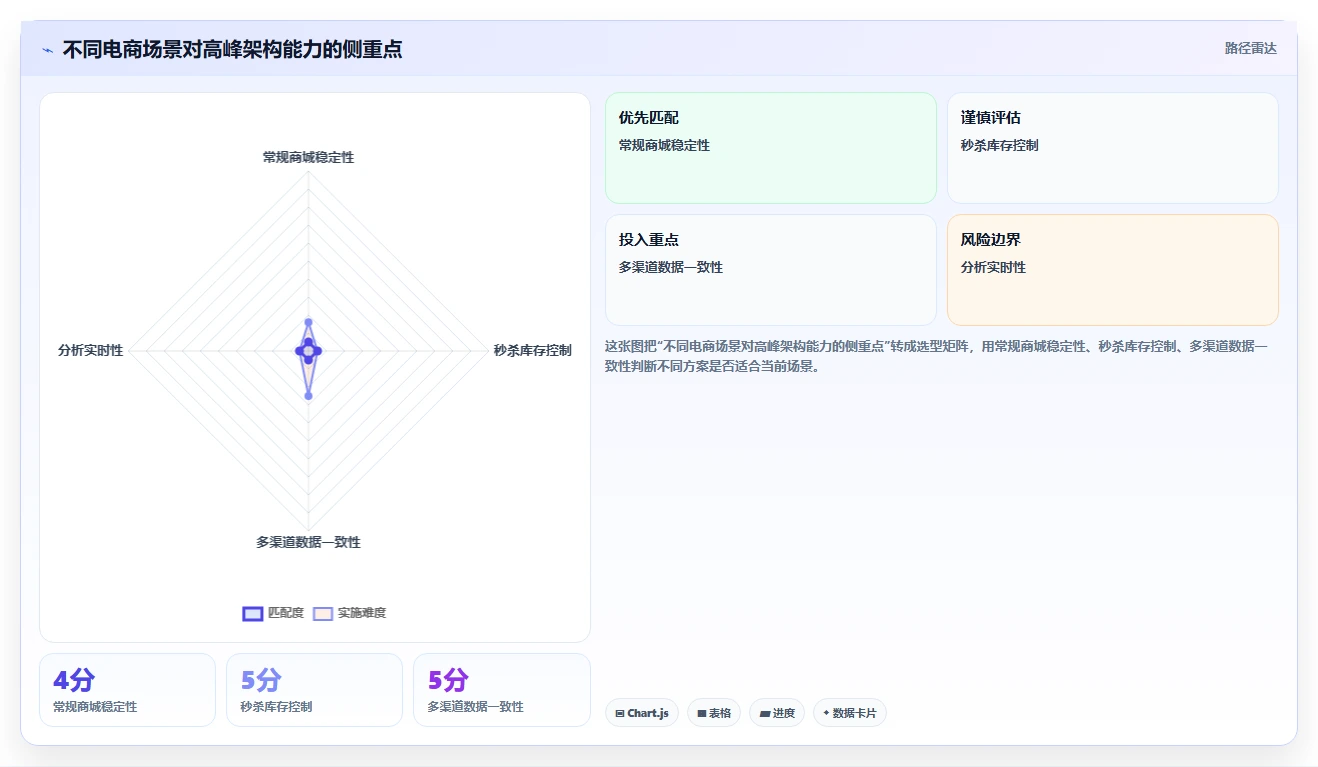 电商系统开发：开发团队从数据到行动：用系统架构实现保障高峰性能