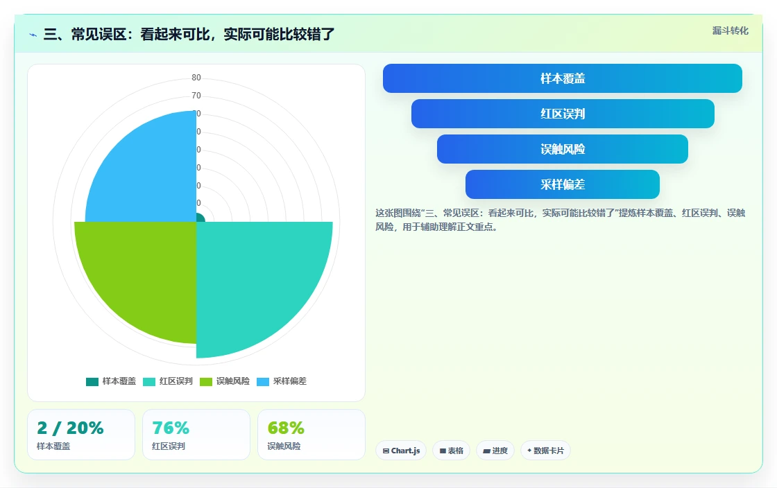 三、常见误区：看起来可比，实际可能比较错了
