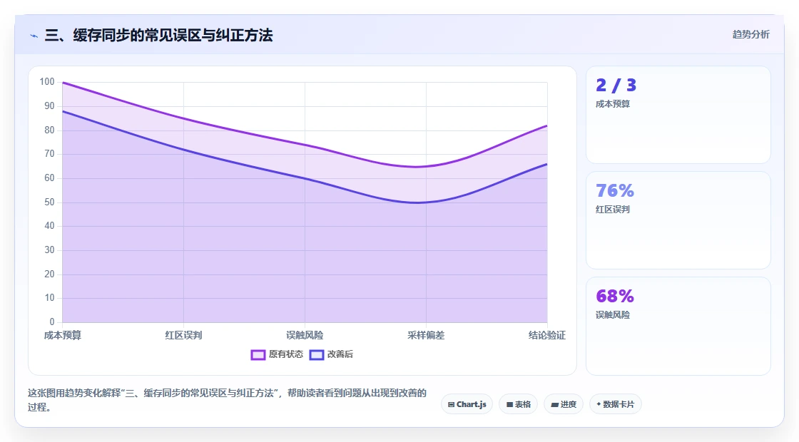 三、缓存同步的常见误区与纠正方法