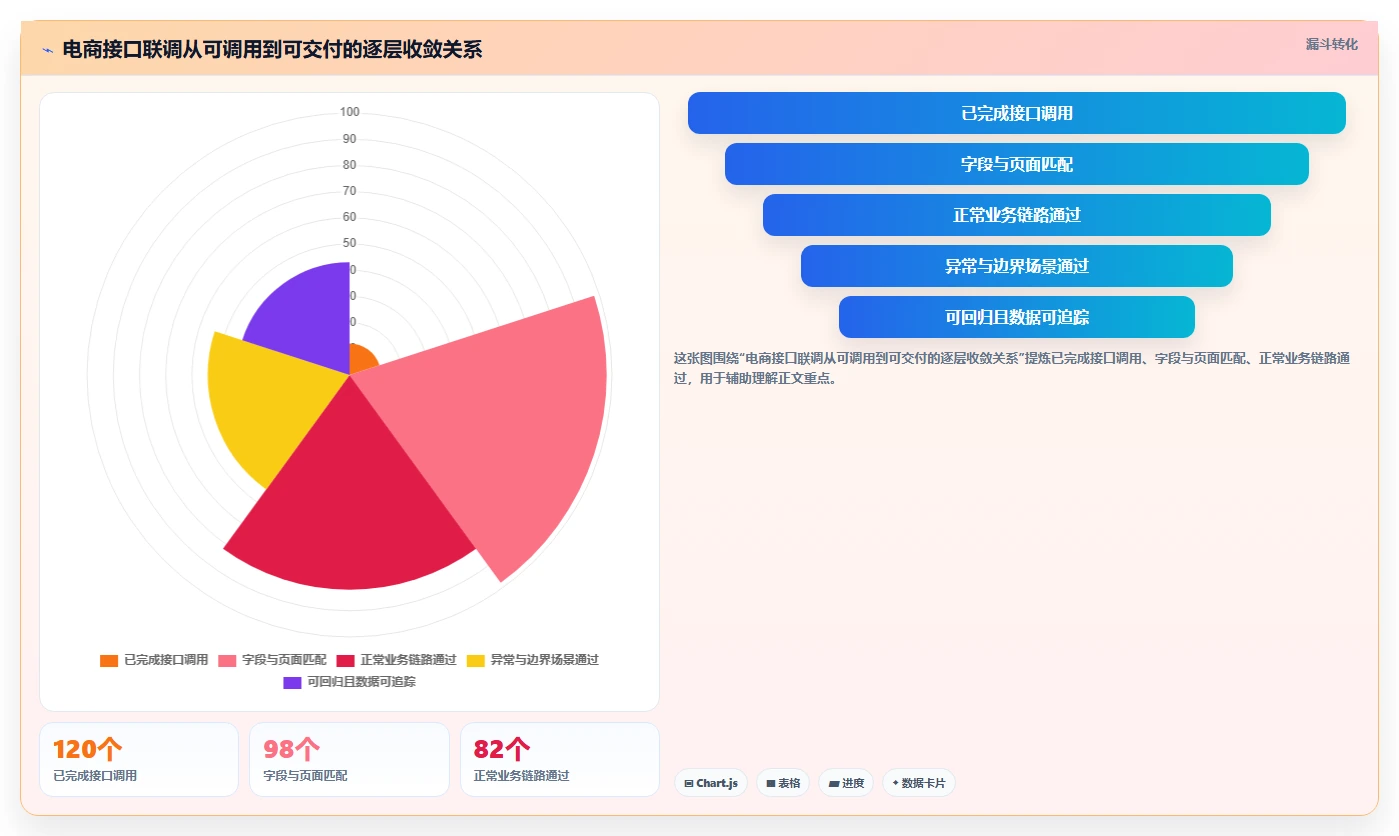 电商系统开发：产品经理进阶版清单：接口联调需要检查哪些环节