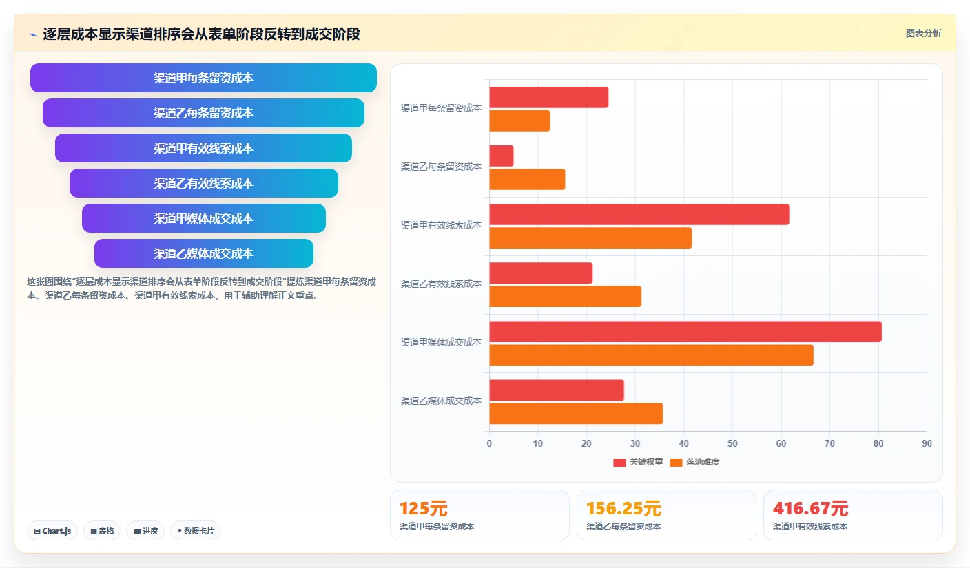 运营数据数据方法：用转化漏斗支撑成本控制判断
