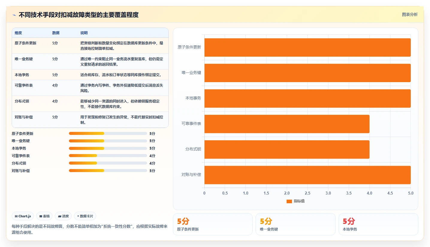 数据库存：运维团队一页讲清：事务一致性与保证扣减一致性的关系