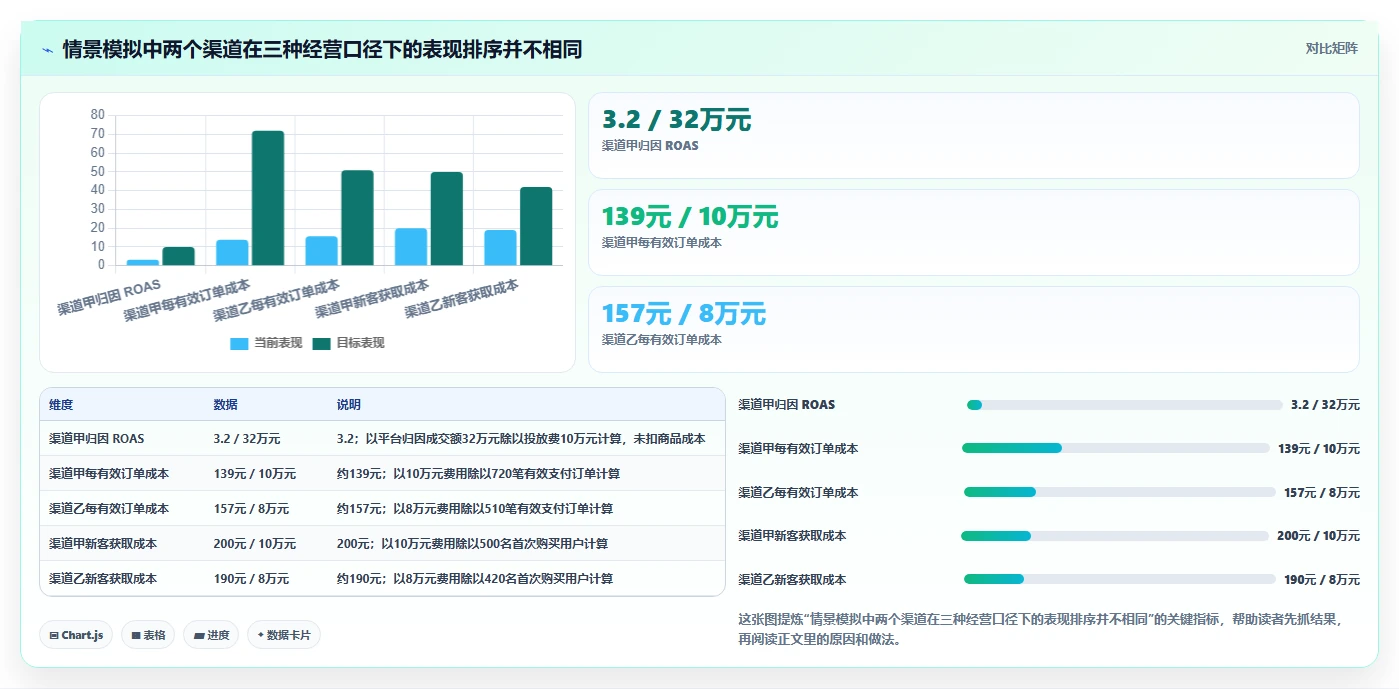电商数据运营怎么落地？从渠道归因讲清成本控制