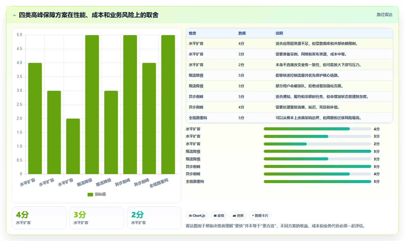 电商系统开发：运营负责人评估框架：接口开发是否真正带来保障高峰性能