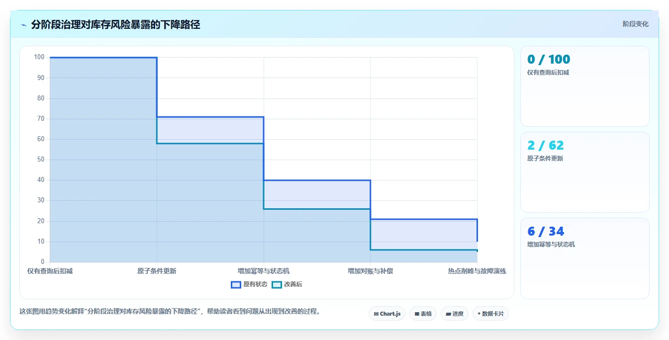 数据库存：产品技术团队最佳实践：超卖排查怎样稳步实现降低超卖风险