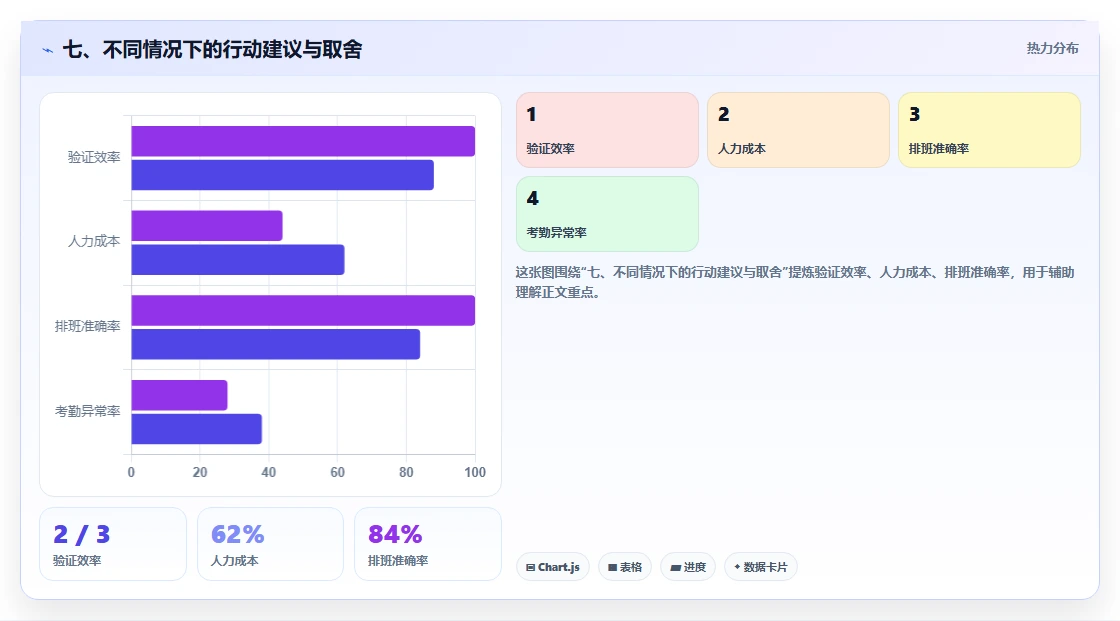 七、不同情况下的行动建议与取舍