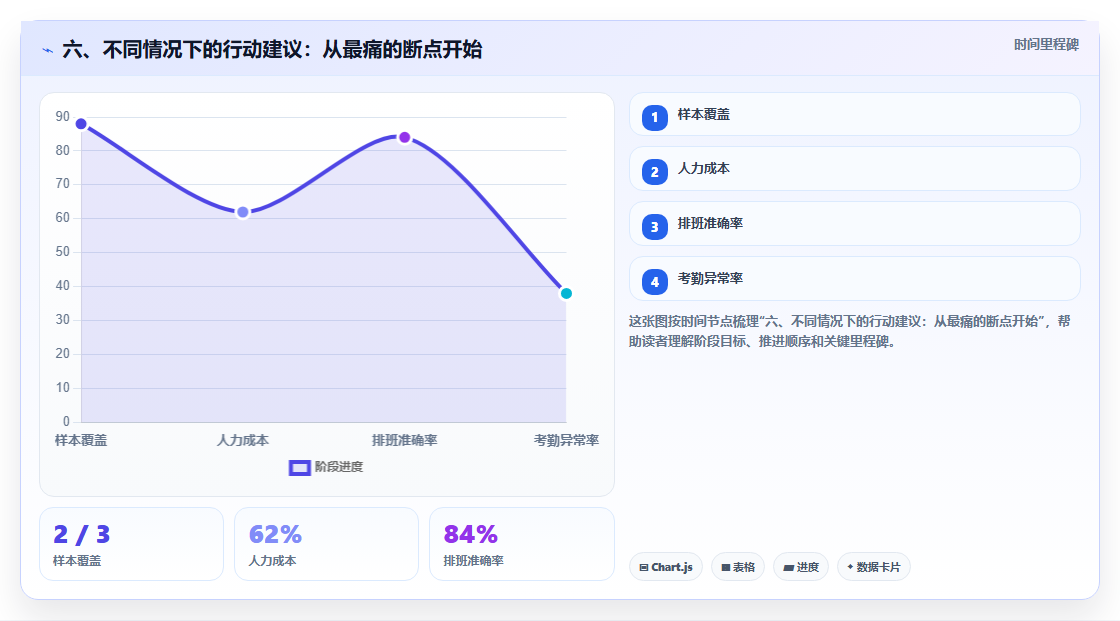六、不同情况下的行动建议：从最痛的断点开始