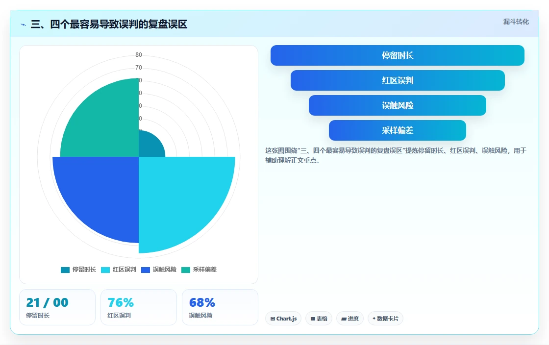 三、四个最容易导致误判的复盘误区