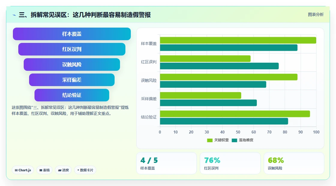 三、拆解常见误区：这几种判断最容易制造假警报