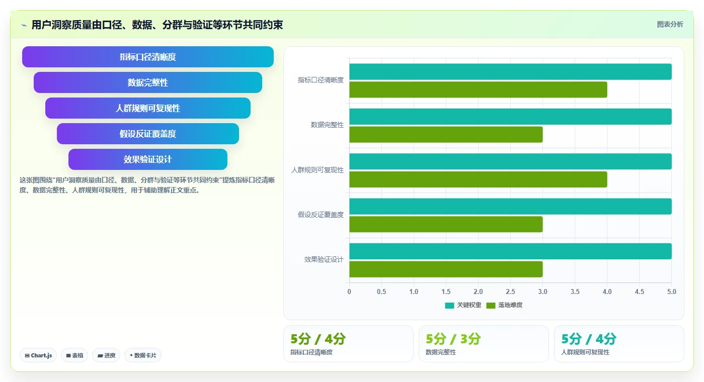 电商数据运营管理要点：用户洞察的流程设计如何设计