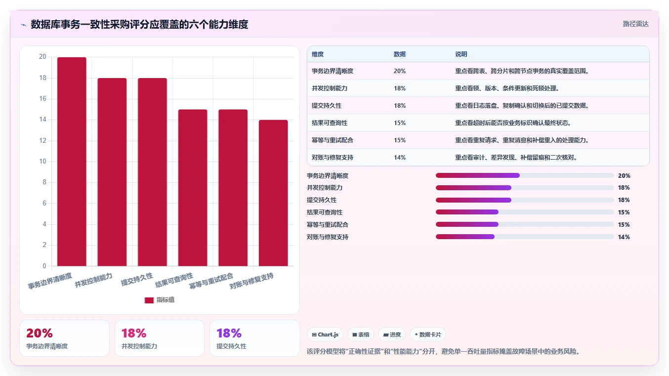 数据库存：后端工程师采购前必读：评估事务一致性时如何避开账实不一致