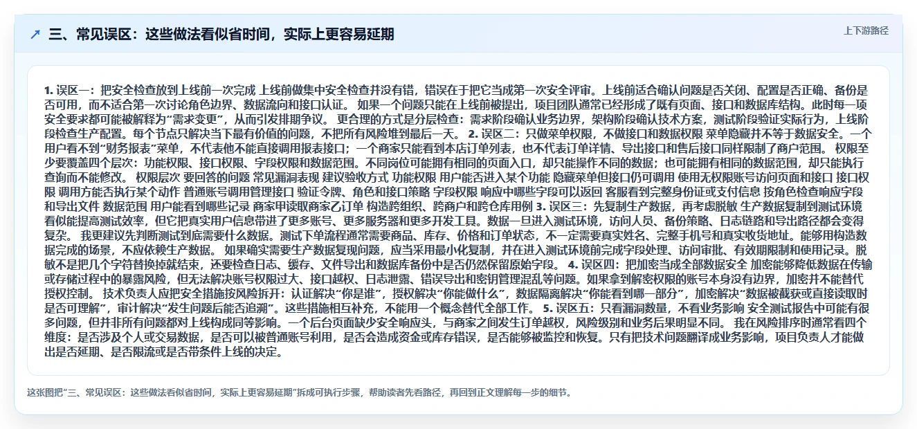 三、常见误区:这些做法看似省时间,实际上更容易延期