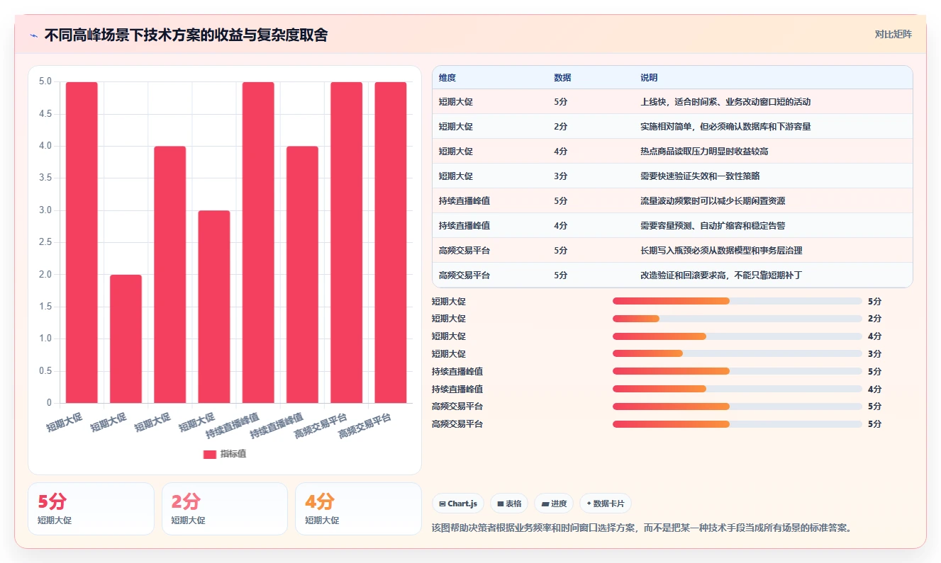 电商系统开发：运营负责人核心指标：判断技术选型是否正在缓解高峰期卡顿