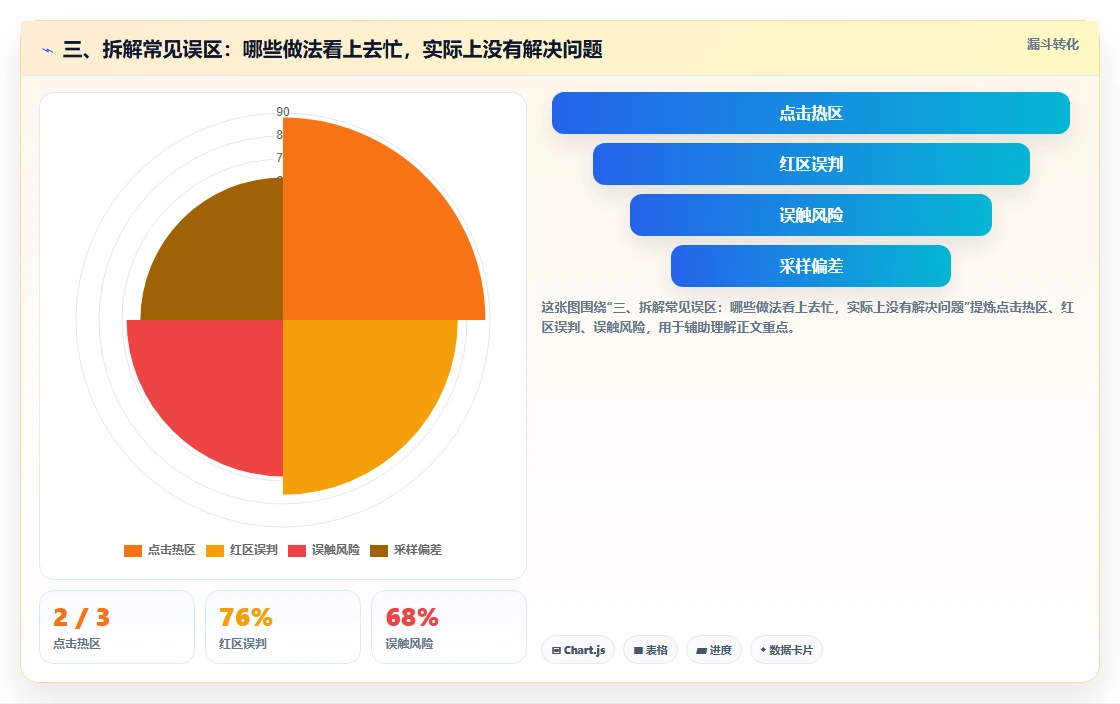 三、拆解常见误区：哪些做法看上去忙，实际上没有解决问题