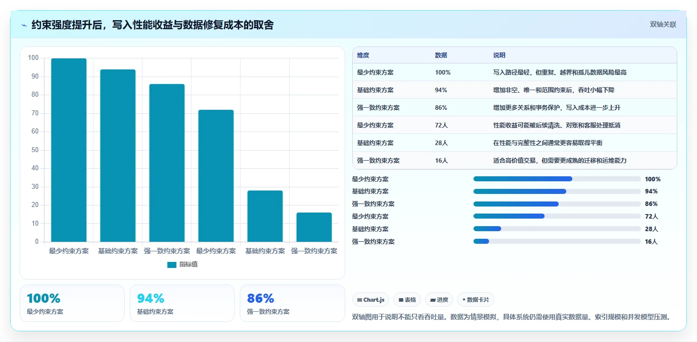 数据库存：架构师选型思路：表结构设计应重点评估数据校验