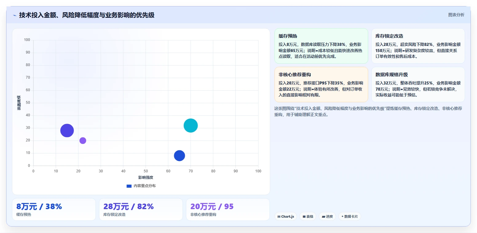 电商系统开发：技术负责人从数据到行动：用项目预算实现保障高峰性能
