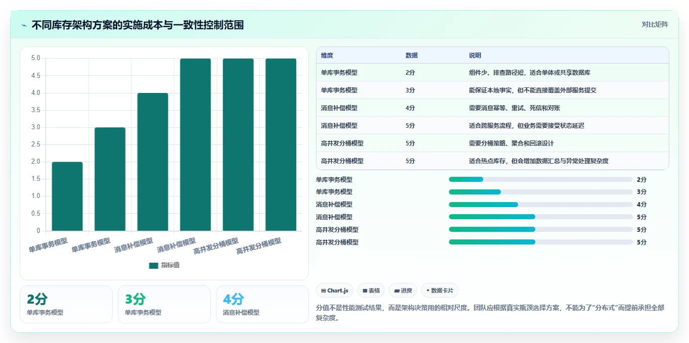 数据库存:仓储系统团队增长视角:用表结构设计放大保证扣减一致性