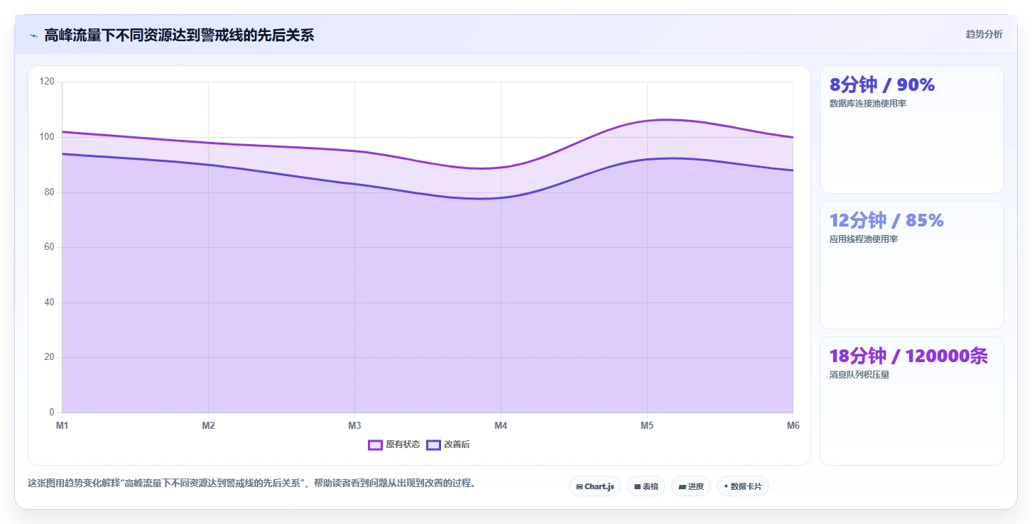 电商系统开发：产品经理实战复盘：技术选型中高峰期卡顿的定位步骤