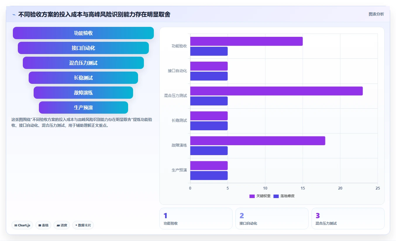 电商系统开发：开发团队对比指南：不同测试验收方案如何影响保障高峰性能