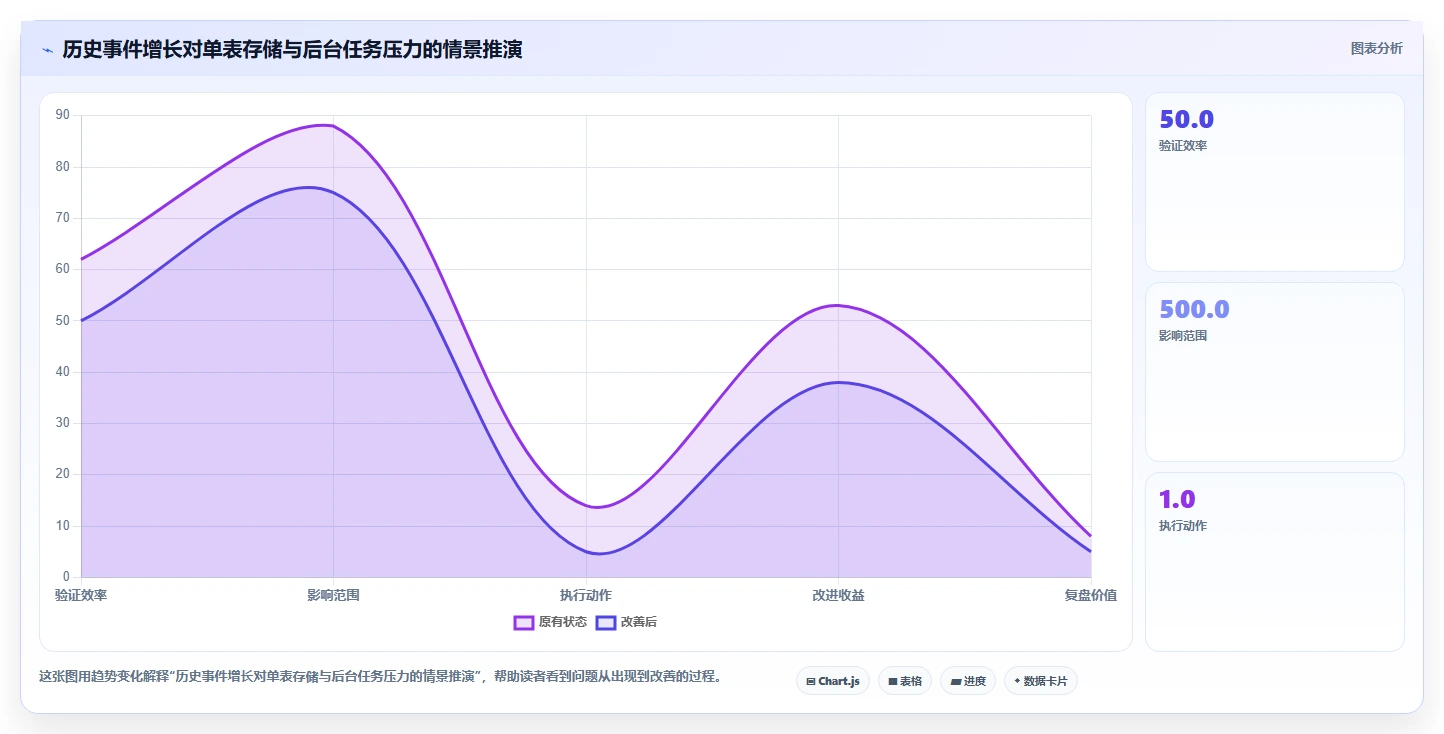 数据库存：架构师实施建议：围绕历史追溯稳步提升提高并发能力