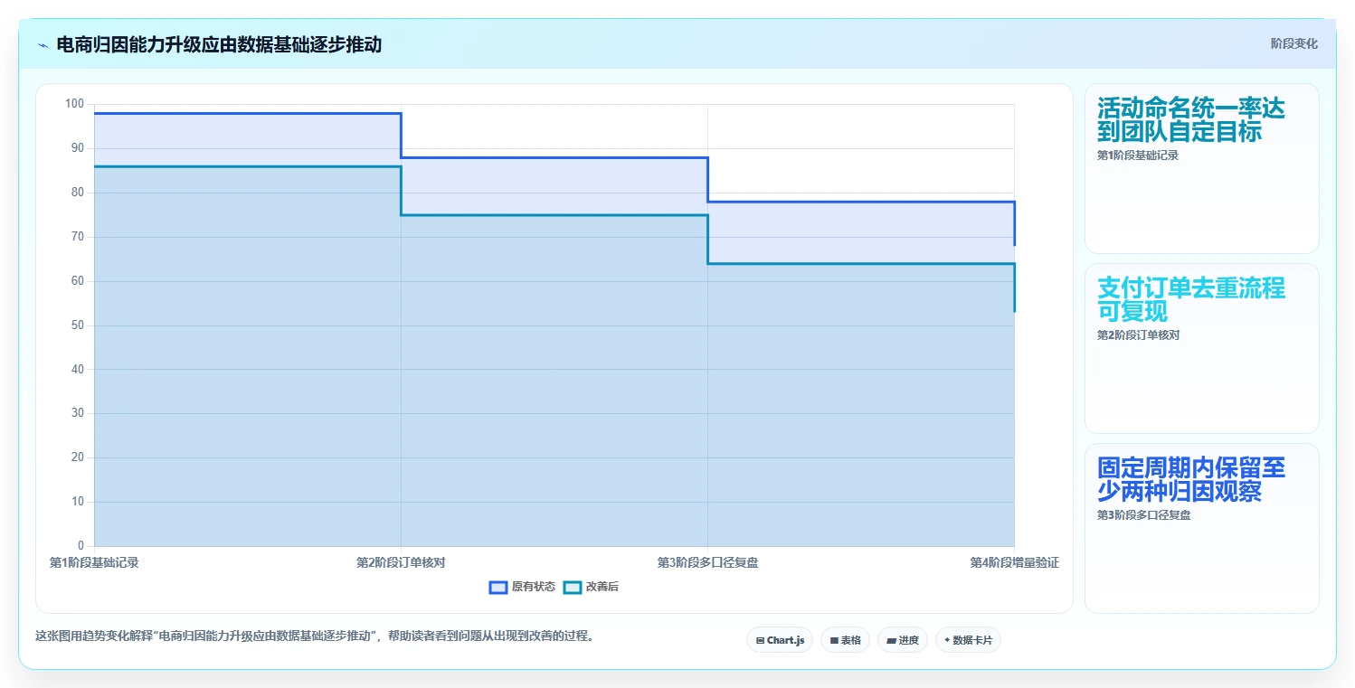 电商数据运营决策指南：用新手避坑判断渠道归因方案