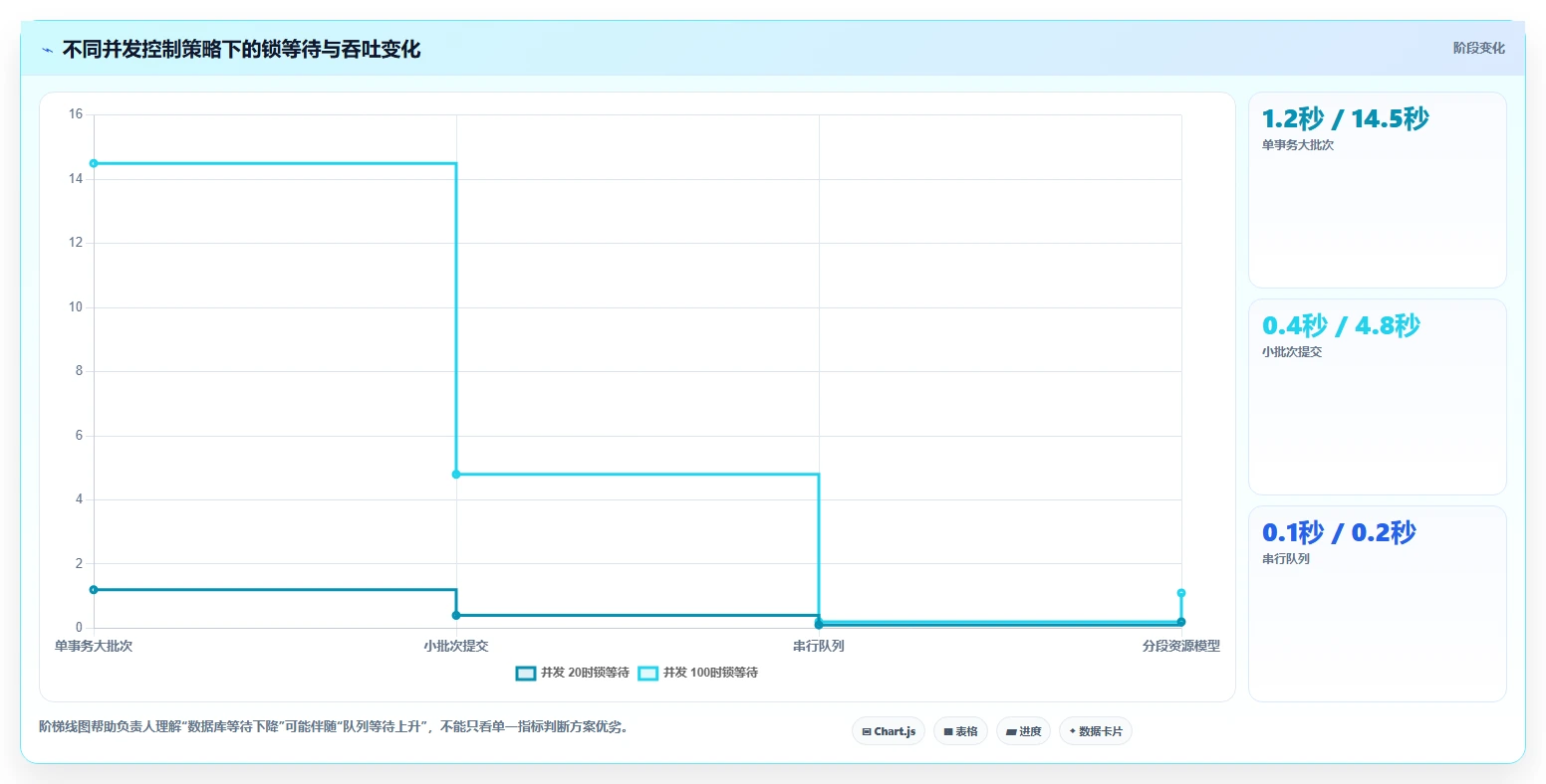 数据库存：技术负责人自查表：性能优化最容易出现的锁等待严重