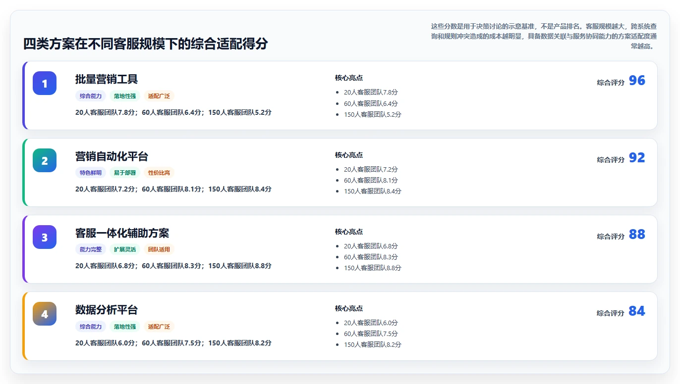 电商辅助软件：客服团队对比指南：不同营销自动化方案如何影响统一数据入口