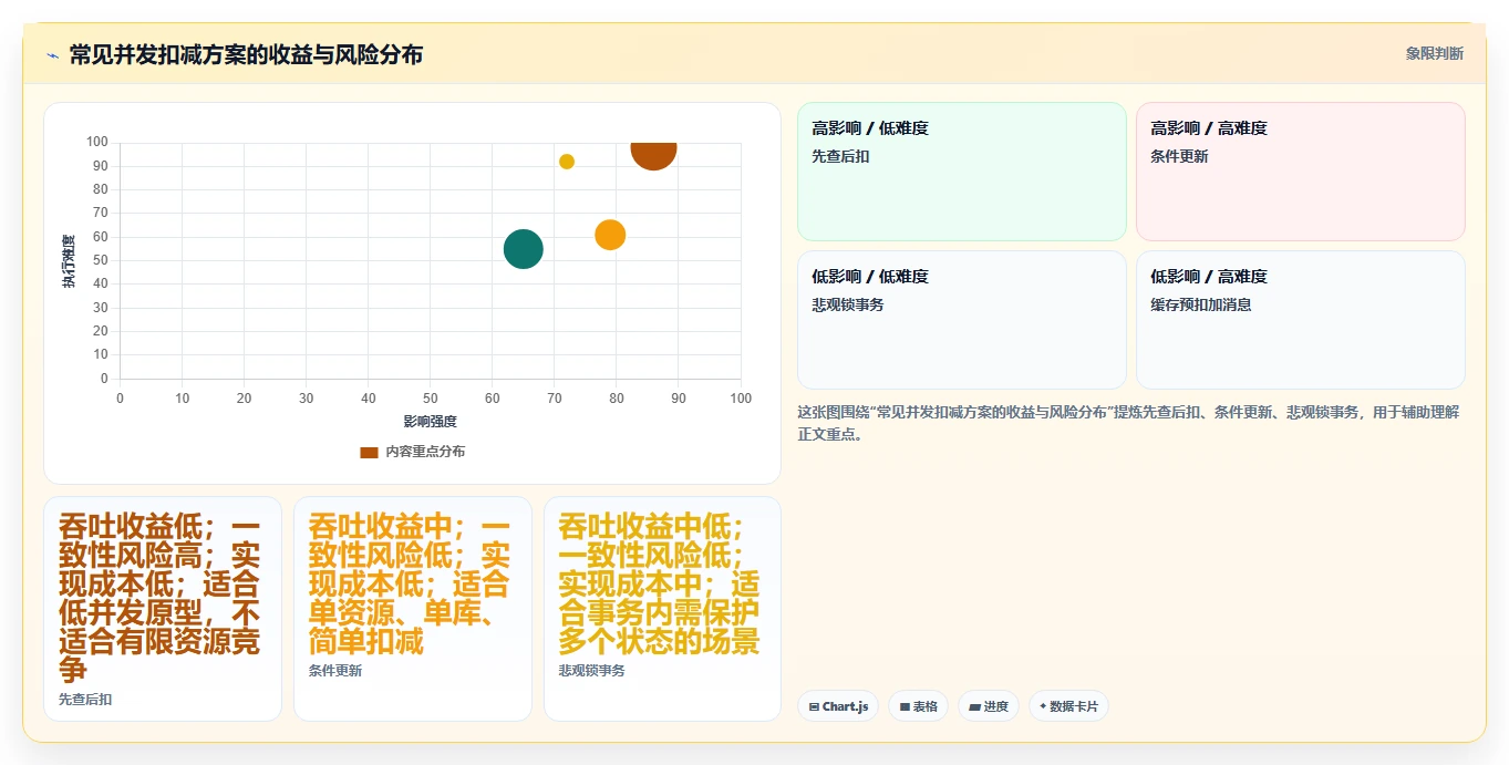 数据库存：技术负责人增长视角：用并发扣减放大保证扣减一致性