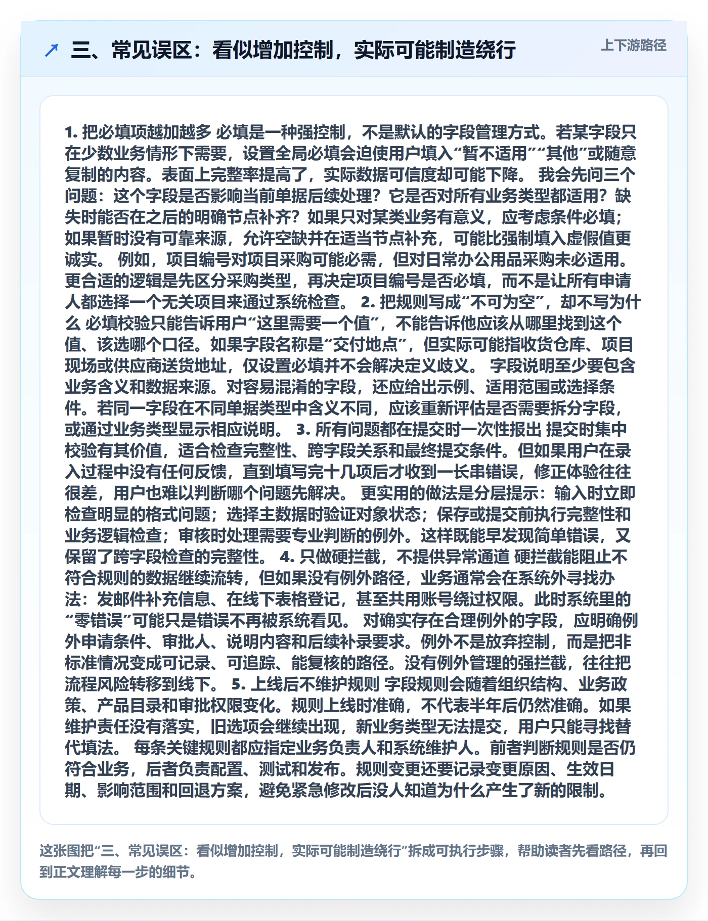 三、常见误区：看似增加控制，实际可能制造绕行