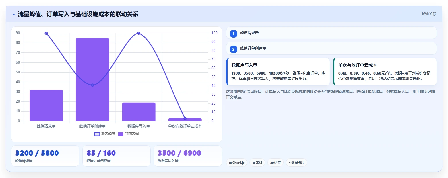 电商系统开发：技术负责人从数据到行动：用项目预算实现保障高峰性能