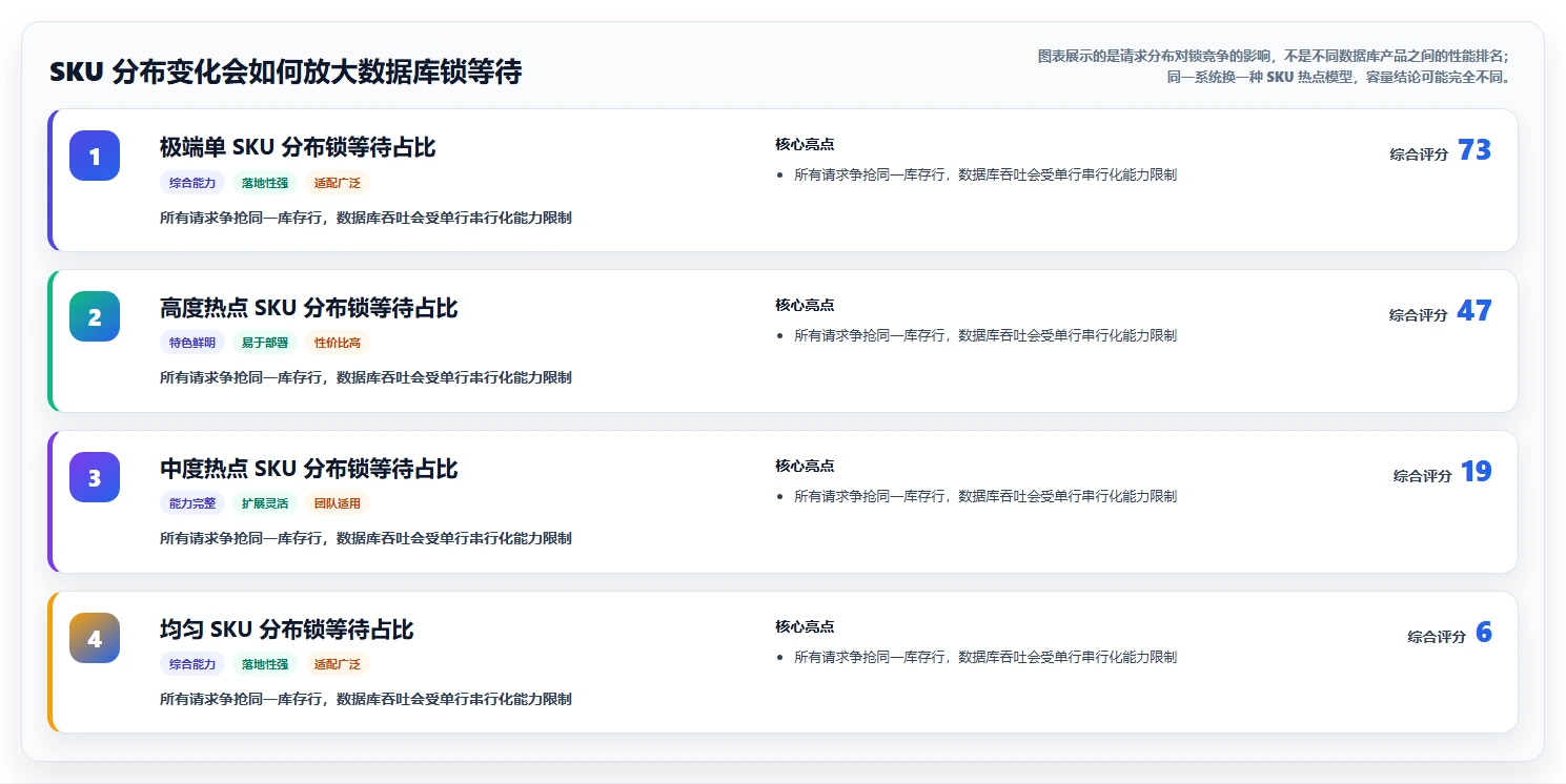 数据库存：架构师数据视角：用性能优化验证降低超卖风险