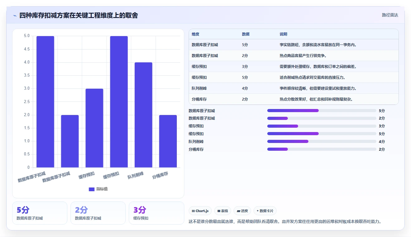 数据库存：后端工程师常见误区：库存扣减为什么总遇到账实不一致