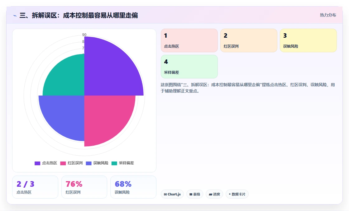三、拆解误区:成本控制最容易从哪里走偏