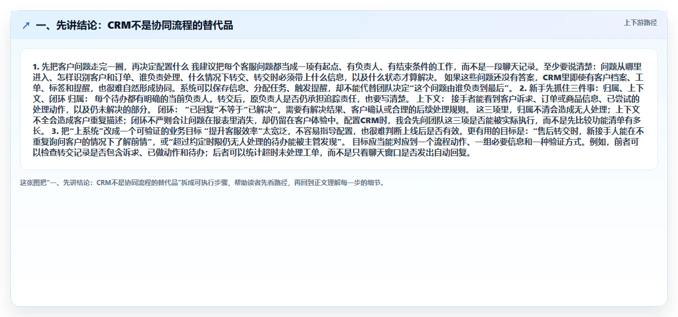 一、先讲结论:CRM不是协同流程的替代品