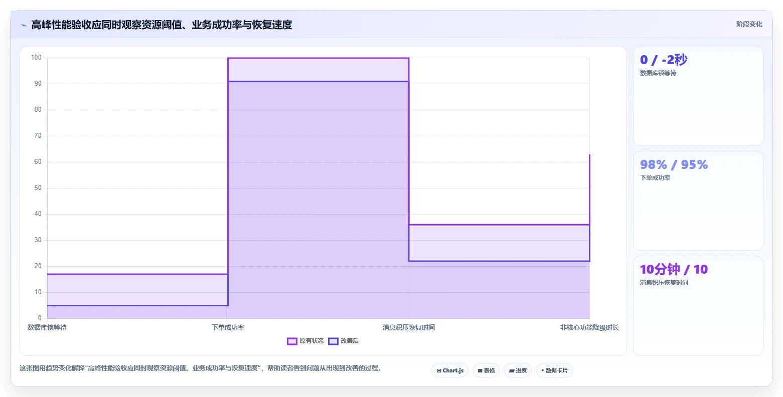 电商系统开发：企业管理层从数据到行动：用性能优化实现保障高峰性能
