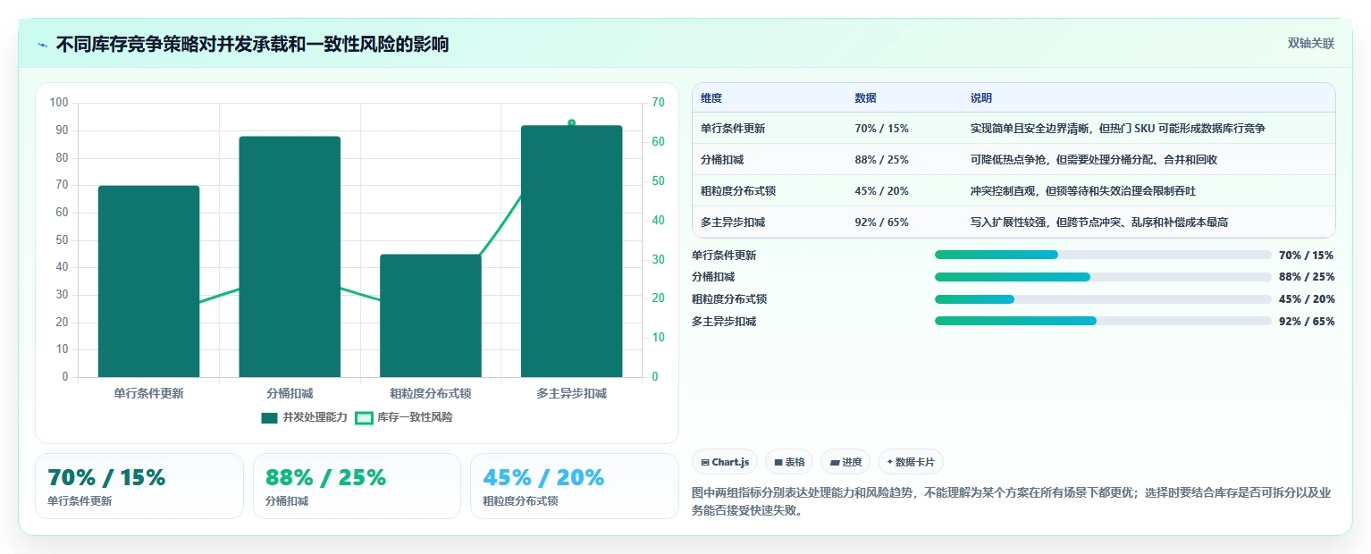 数据库存：技术负责人最佳实践：多仓同步怎样稳步实现降低超卖风险