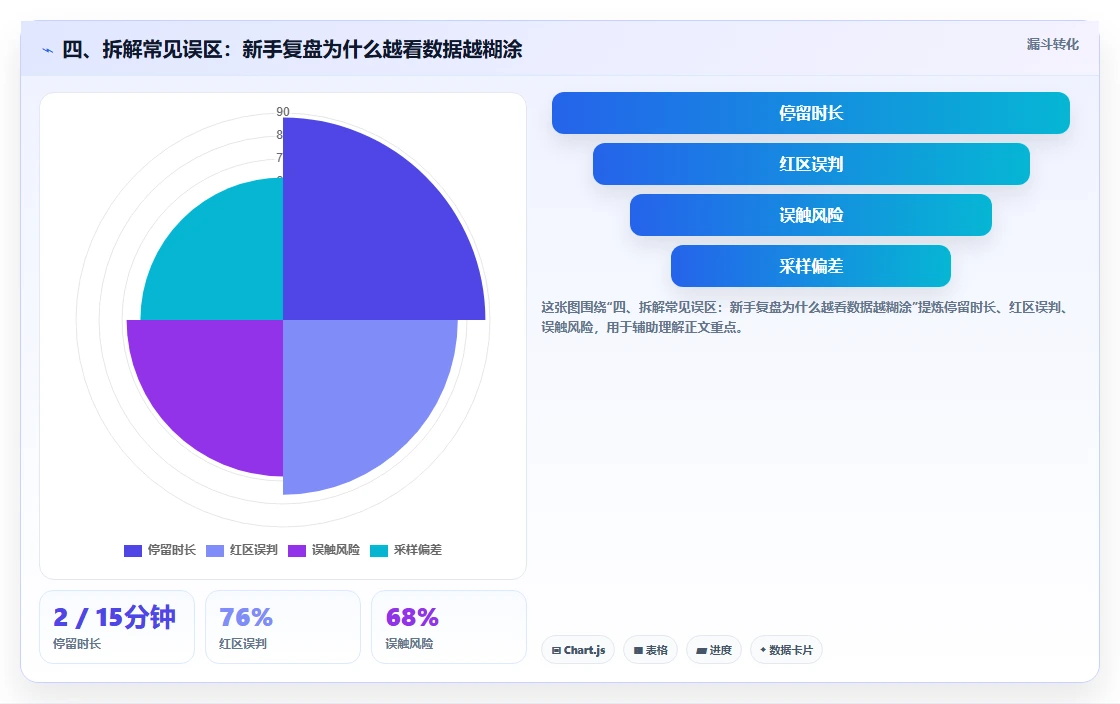 四、拆解常见误区:新手复盘为什么越看数据越糊涂